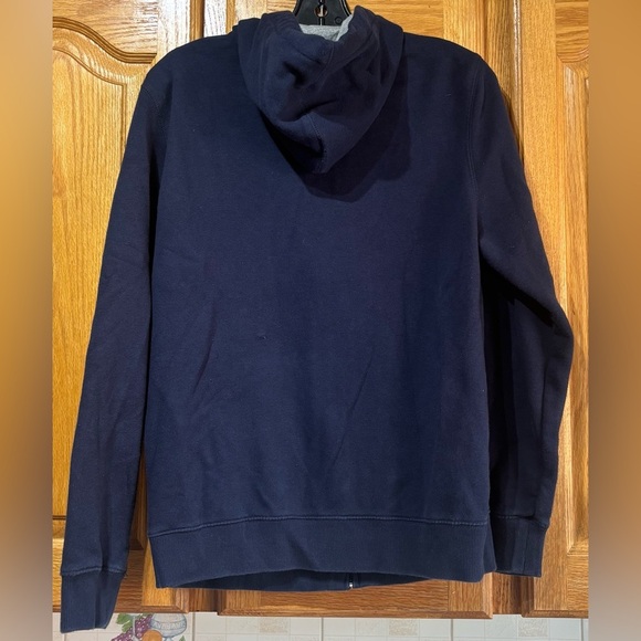 Tommy Hilfiger Navy Blue Full Zip Hoodie Sweatshirt Men’s Medium EUC - Picture 6 of 6
